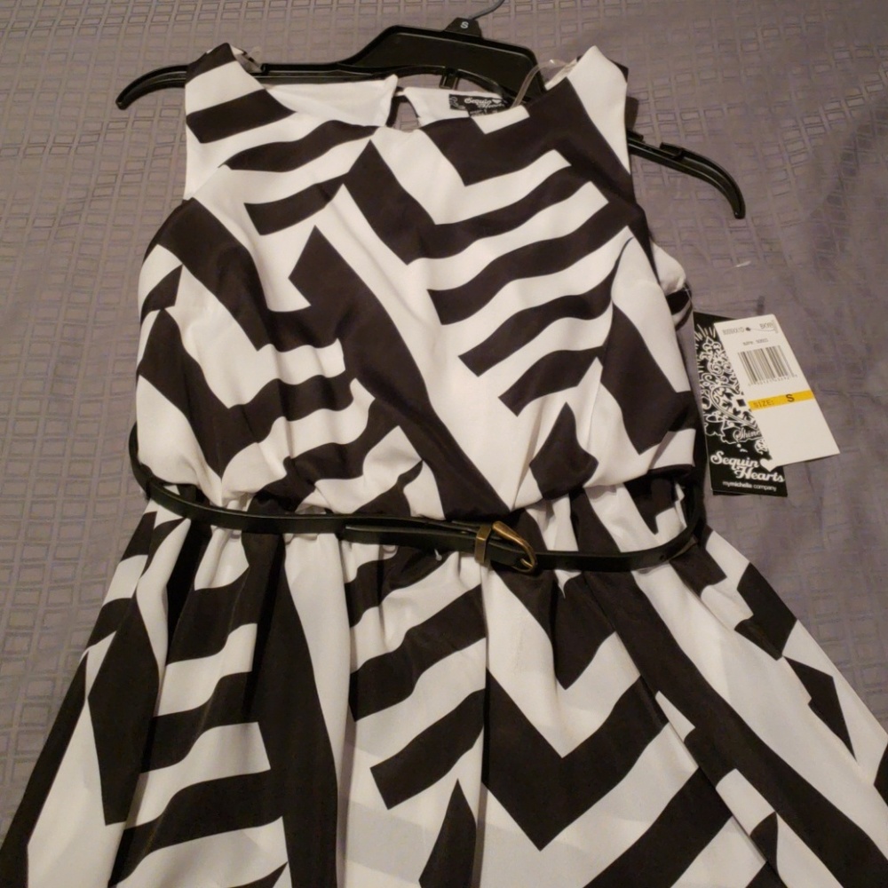 Black and White dress